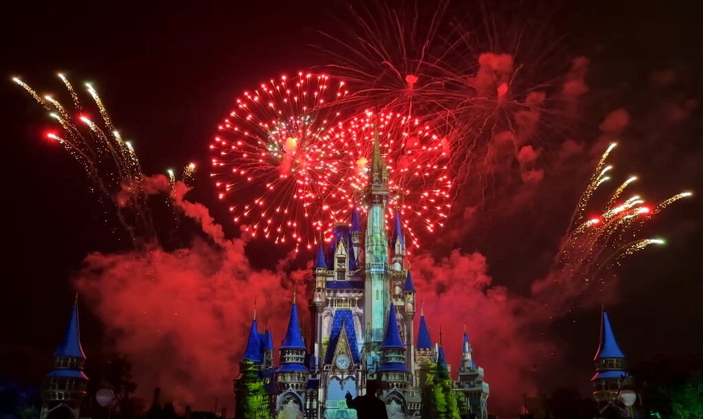 Magic Kingdom fireworks schedule