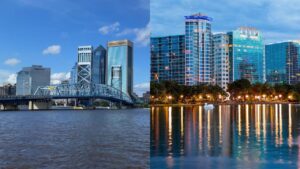 Jacksonville or Orlando